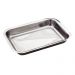 Forma Assadeira 32x22x4cm Para Bolos, Lasanha, Massas - Inox 