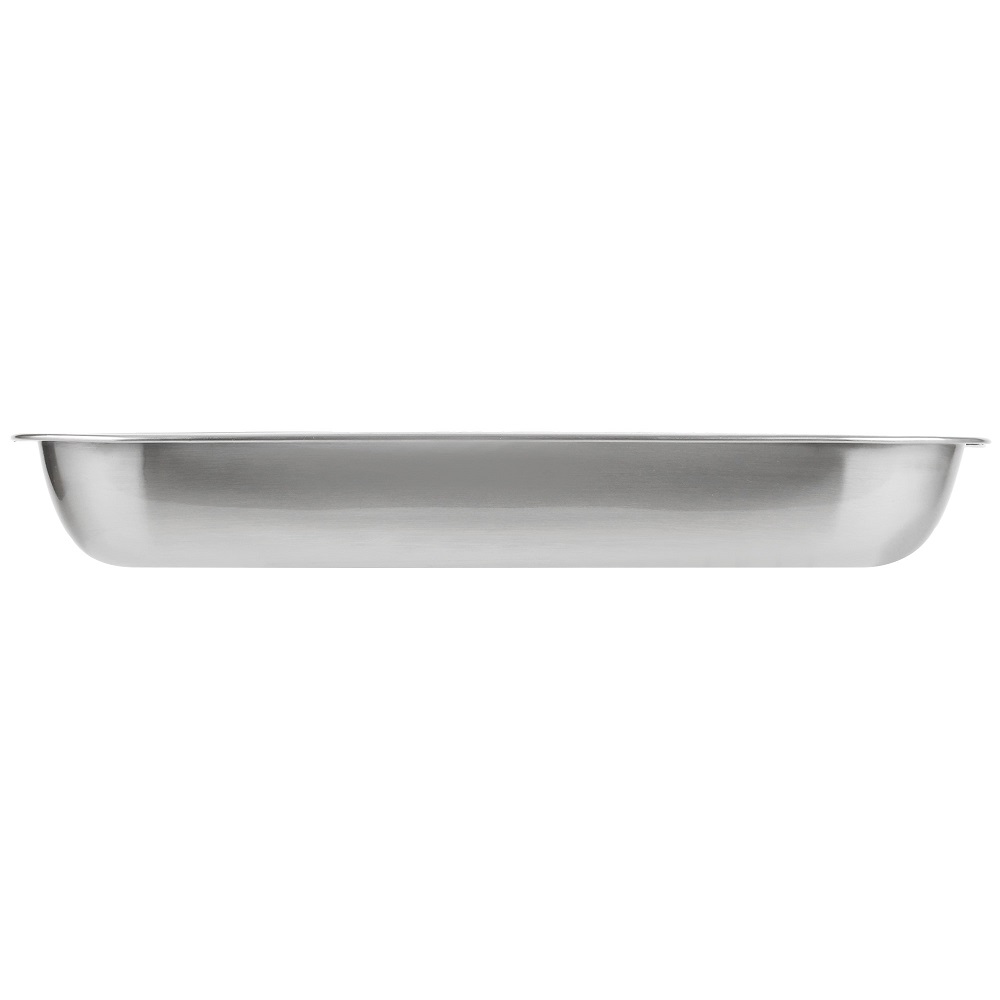 Forma Assadeira 32x22x4cm Para Bolos, Lasanha, Massas - Inox 