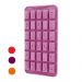 Forma Gelo Chocolate Gelatina Silicone Alfabeto  Roxo