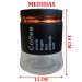 Frasco Pote Coffee Vidro Porta Mantimentos Tampa Hermético