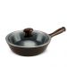 Frigideira Cerâmica com Tampa Chef 1,8 Litros Chocolate 