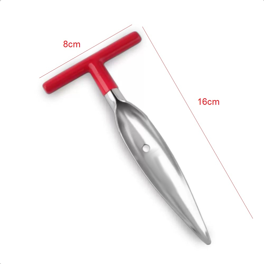 Furador de Coco Inox  Vermelho