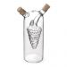 Galheteiro 2 em 1 Vidro Resistente Incolor 300ml 