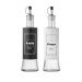 Galheteiro de Vidro e Inox 310mL 2 Peças  