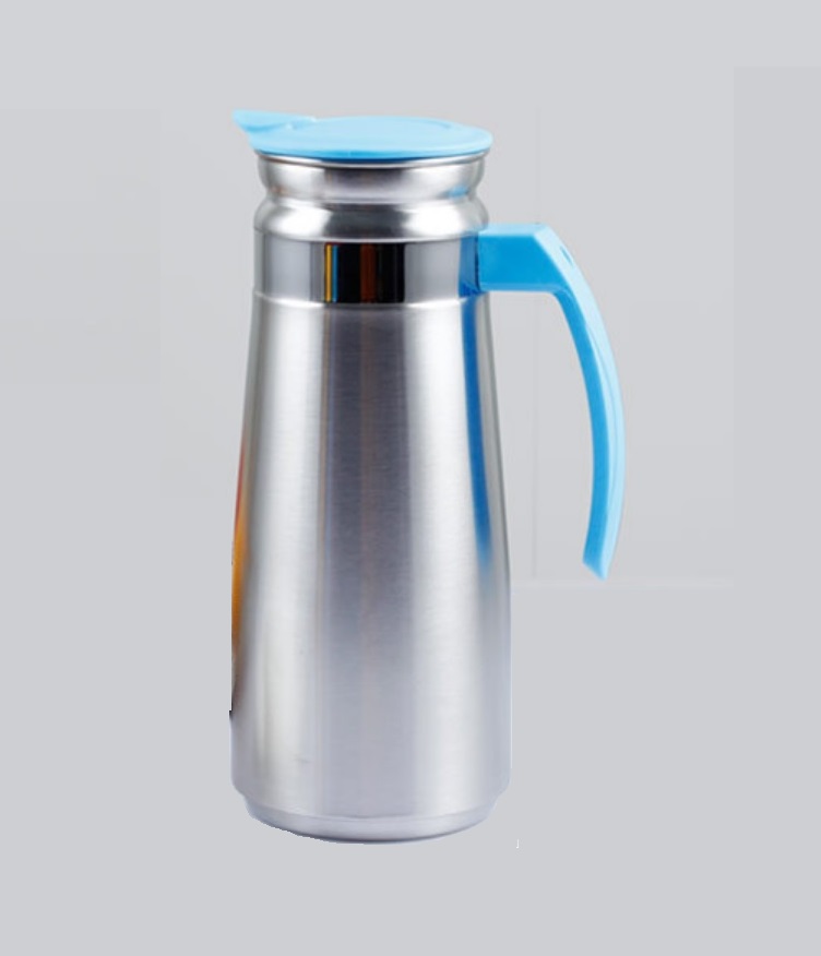 Garrafa Inox 1,5 Litros Com Tampa  Jarra Para Água Ou Suco  