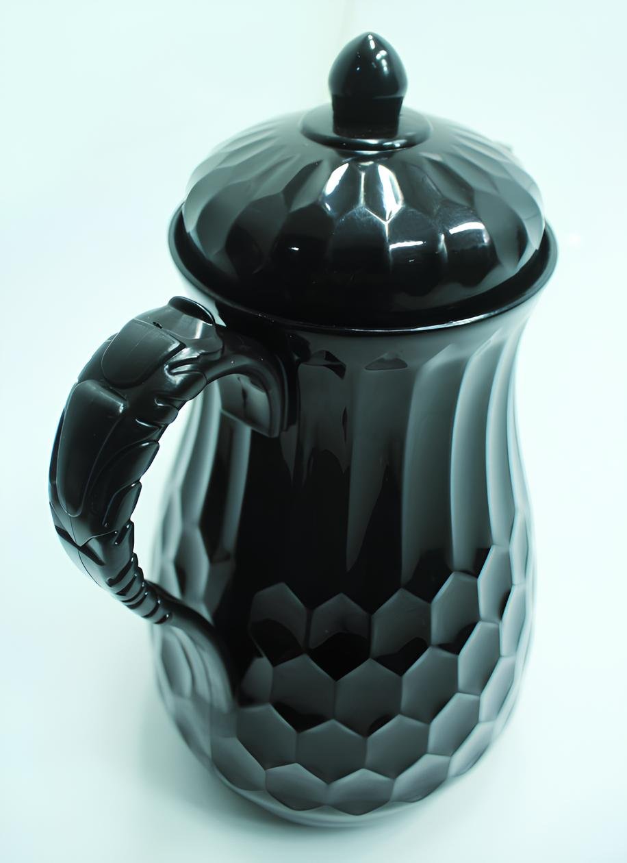 Garrafa Térmica 1L Preto Elegante Vintage Café Bulé Chá