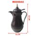 Garrafa Térmica Arábica Luxuosa Vintage Vinho 1L Bule Café