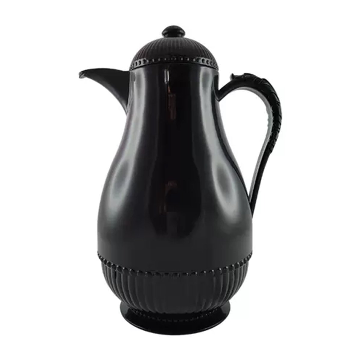 Garrafa Térmica Café Chá de Luxo Classic Vintage Preta 1 Litro