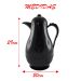 Garrafa Térmica Café Chá de Luxo Classic Vintage Preta 1 Litro