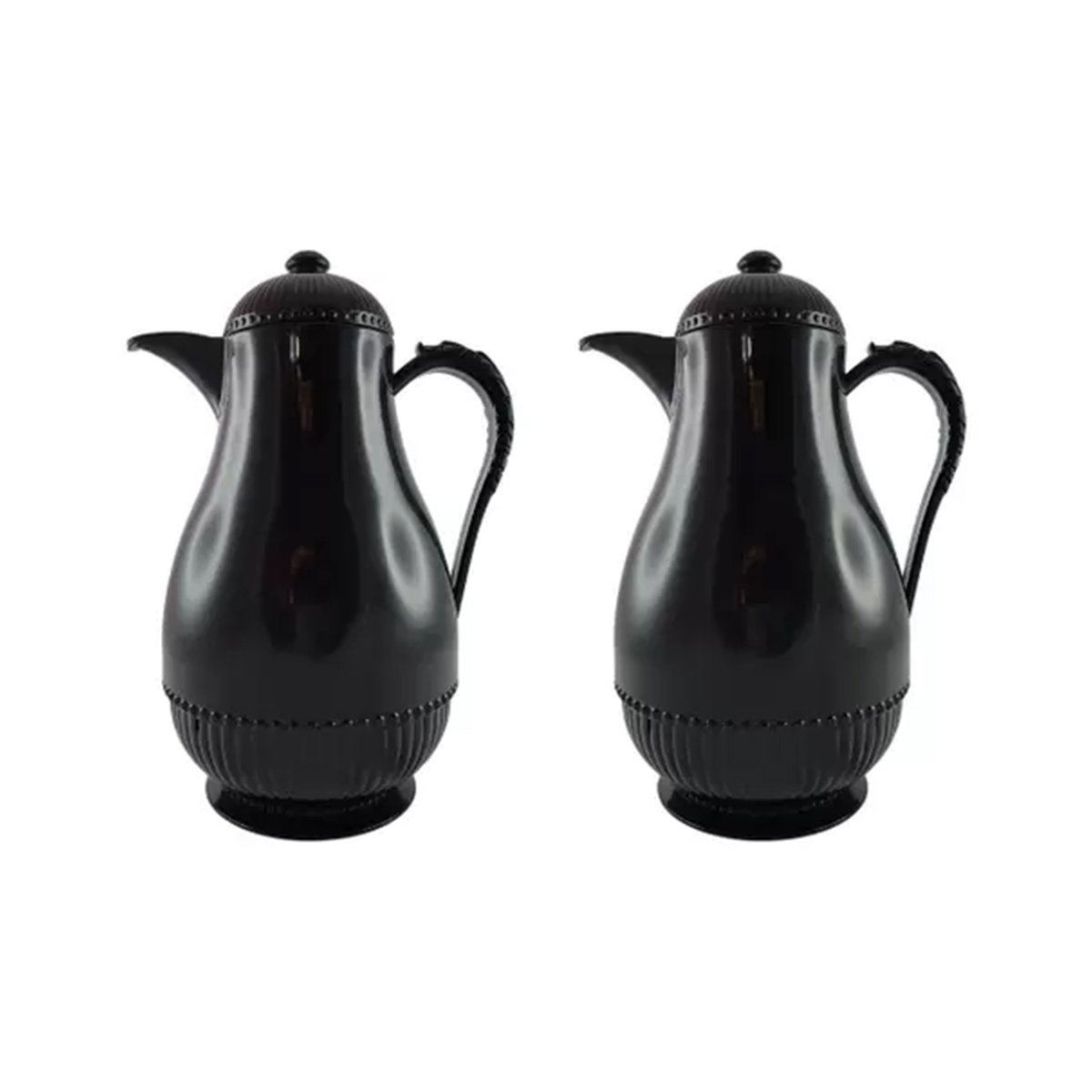 Garrafa Térmica Café Chá de Luxo Classic Vintage Preta 1 Litro