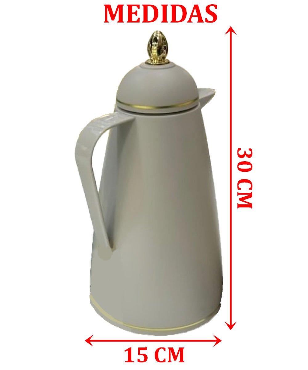 Garrafa Térmica De Mesa Blue 12 Horas Café Chá Leite 1 Litro