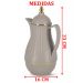 Garrafa Térmica De Mesa Café Chimarrão 1Litro Cinza Day Days
