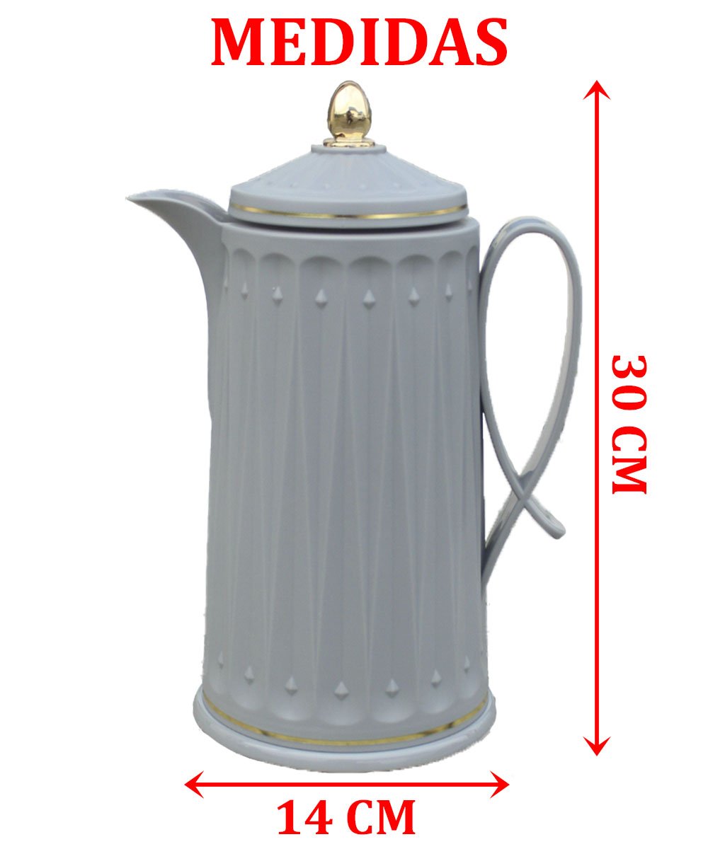 Garrafa Térmica De Mesa Deep Coffee Café Chá Leite De 1Litro