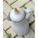 Garrafa Térmica De Mesa Elegante Cinza Chá Café Leite De 1L