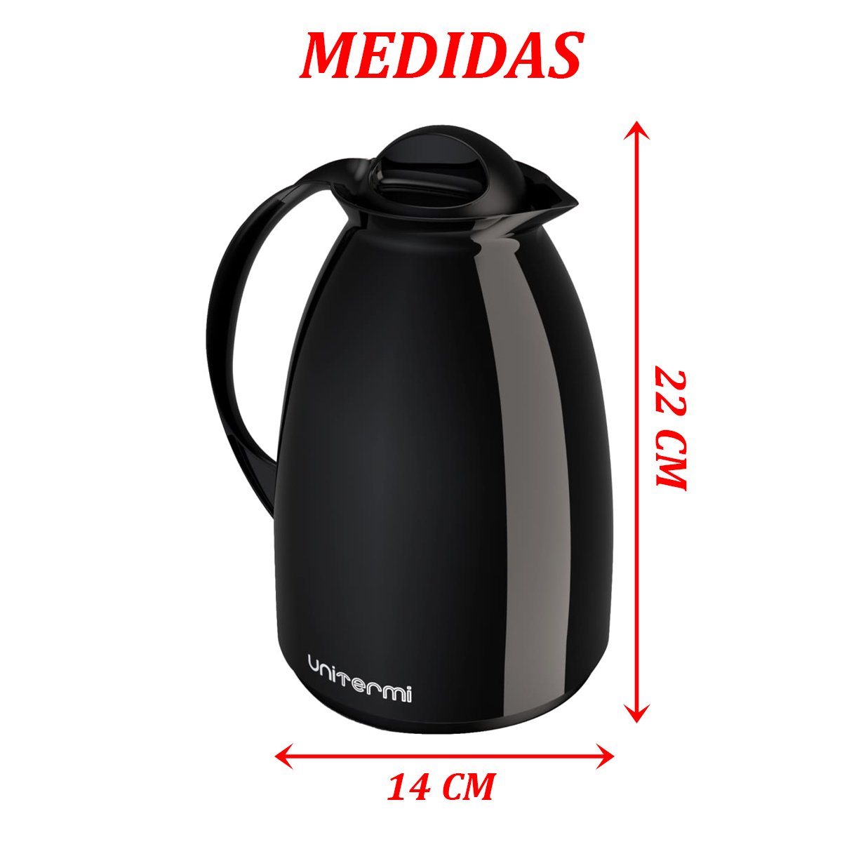 Garrafa Térmica De Mesa Florença 650ml Verde Café Chá Leite