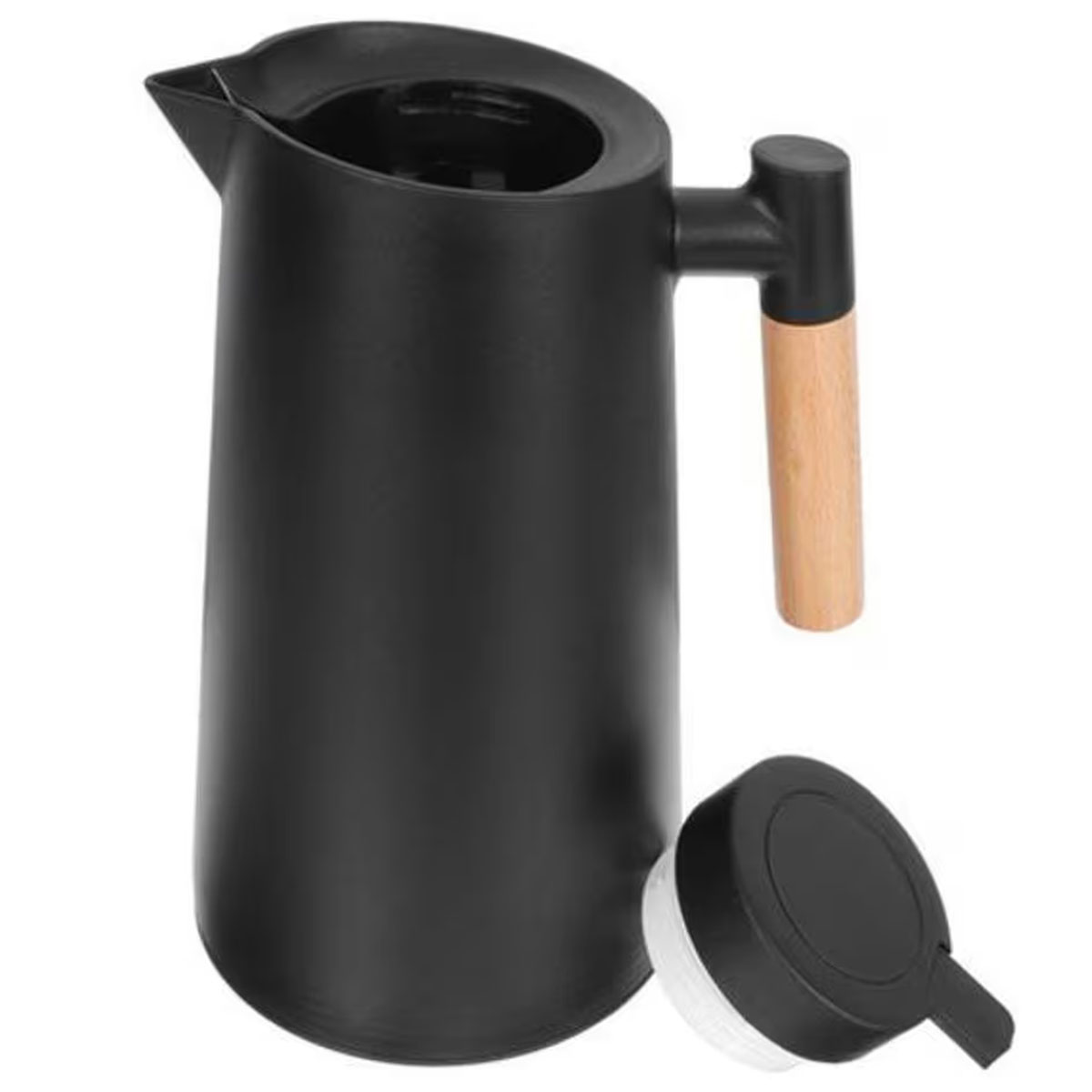 Garrafa Térmica De Mesa Nórdica Preto Chá Café Chimarrão 1L
