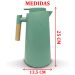 Garrafa Térmica De Mesa Nórdica Vermelho Café Chimarrão 1L