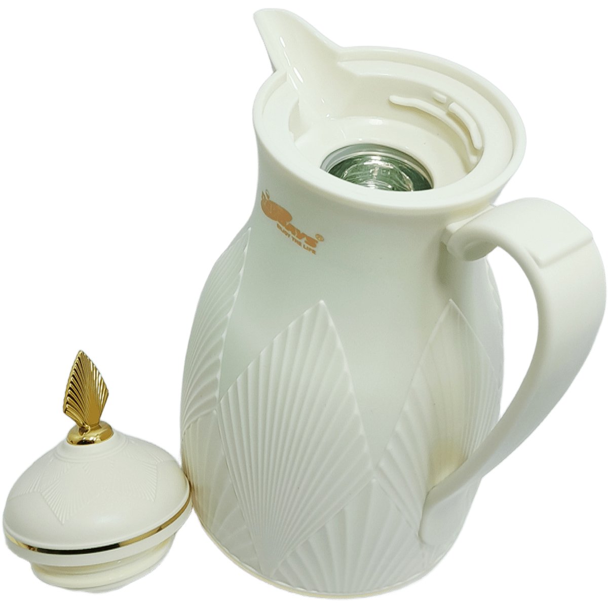 Garrafa Térmica De Mesa Off Bule 1L Chimarrão Chá Leite Café