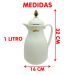 Garrafa Térmica De Mesa Off Bule 1L Chimarrão Chá Leite Café