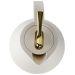Garrafa Térmica De Mesa Pássaro Dourado Branco Leite Chá 1L