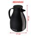 Garrafa Térmica De Mesa Paris Azul 1L Bule Gatilho Café Chá