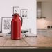 Garrafa Térmica De Mesa Siena Vermelha 1L Café Chá Chimarrão