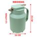 Garrafa Térmica De Mesa Verde Claro Café Chá Chimarrão 1,5L
