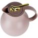 Garrafa Térmica Mesa Pássaro Dourado Rosa Pink Café Leite 1L