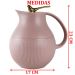 Garrafa Térmica Mesa Pássaro Dourado Rosa Pink Café Leite 1L