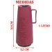 Garrafa Térmica Mesa Vermelho Noel Natal Café Chá Leite 1L