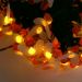 Grinalda Cordão Luzes Solar Jardim Abelhas Decoração 20 LEDs