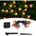 Grinalda Cordão Luzes Solar Jardim Abelhas Decoração 20 LEDs