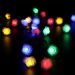 Grinalda Cordão Luzes Solares Jardim Rosas Coloridas 20 LEDs