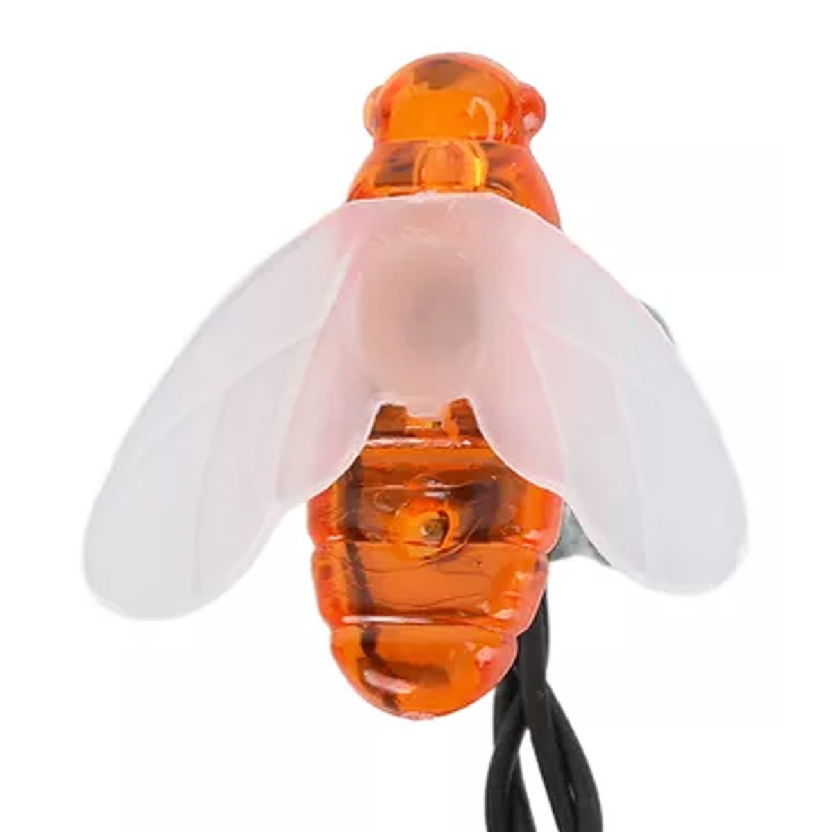 Grinalda Pisca Cordão Solar 20 LEDs Colorido Abelhas De 5M