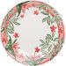 Jogo 2 Pratos Rasos 2 Pratos Fundos 2 Pratos Lanche Biona Jardim Tropical Oxford® Cerâmica