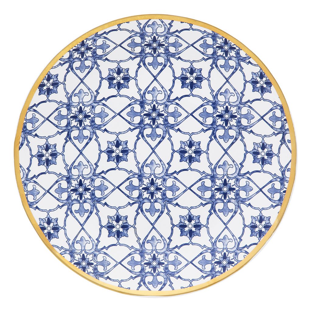 Jogo 2 Pratos Rasos 2 Pratos Fundos 2 Pratos Lanche Coup Lusitana Oxford® Porcelana