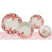 Jogo 2 Pratos Rasos 2 Pratos Fundos 2 Pratos Lanche Donna Jardim Oriental Oxford® Cerâmica