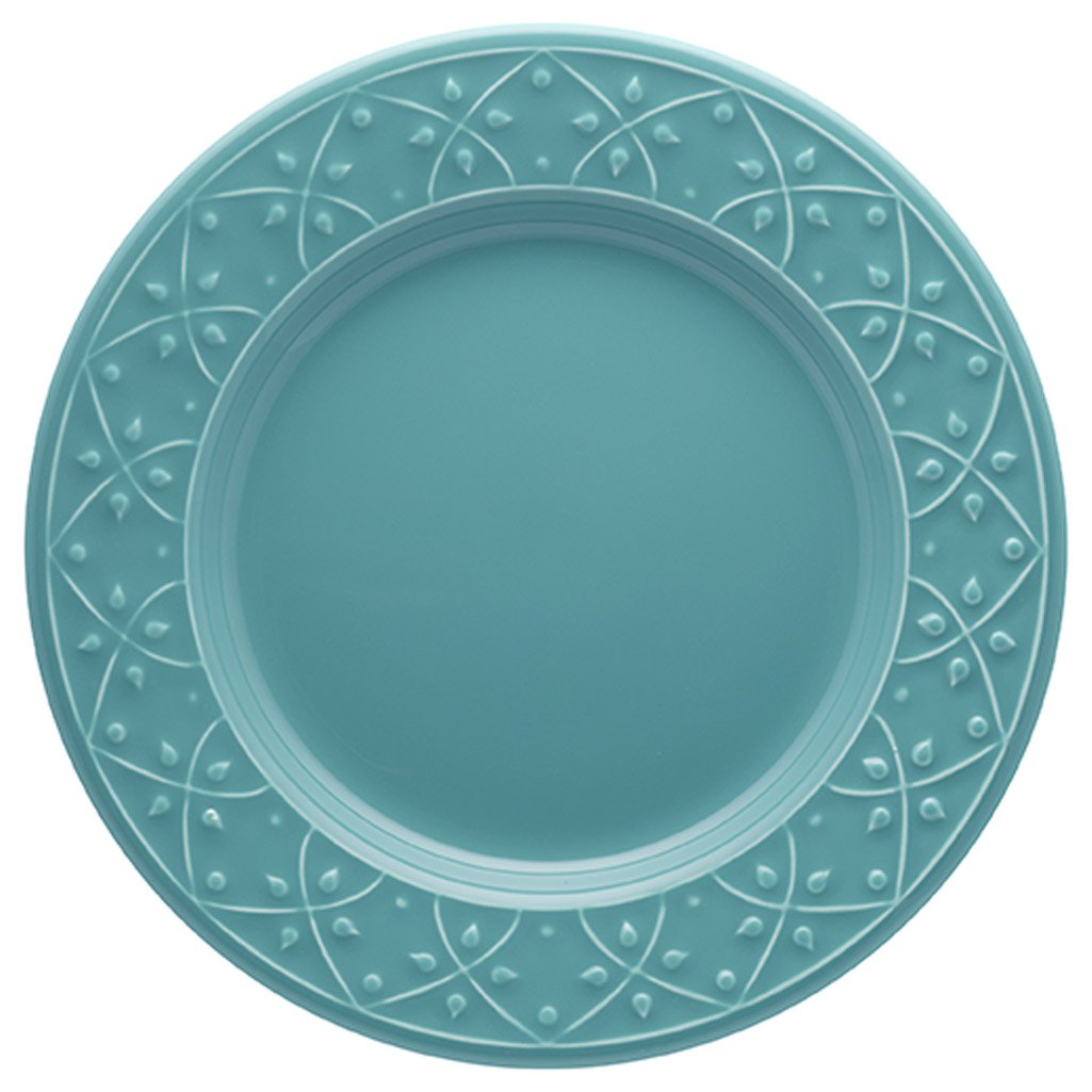 Jogo 2 Pratos Rasos 2 Pratos Fundos 2 Pratos Lanche Mendi Enseada Oxford® Cerâmica