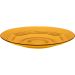 Jogo Pratos Raso Jantar 6 Pessoas 6Pçs Âmbar Em Vidro 23cm