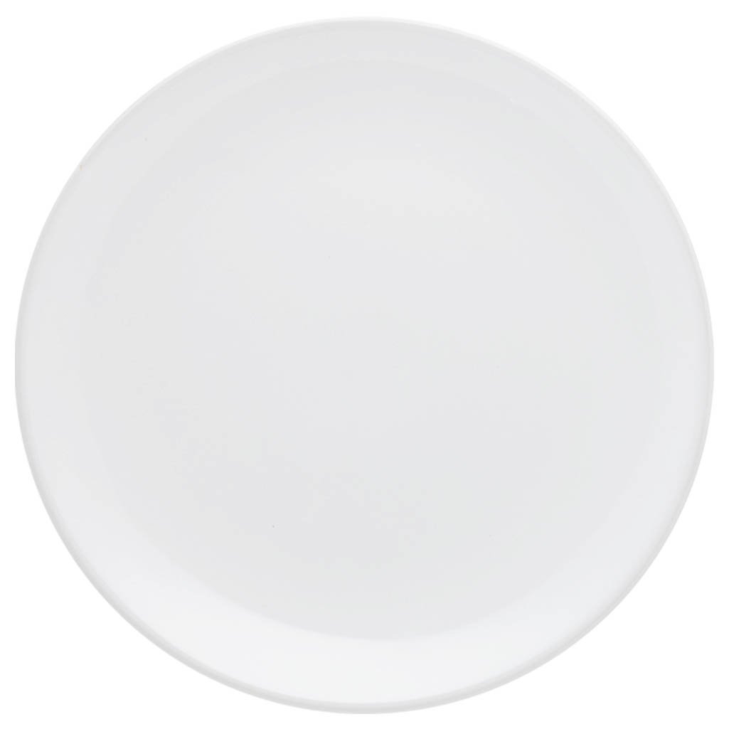 Jogo Pratos Rasos Fundos e Sobremesa 24 Peças Unni White Oxford® Cerâmica