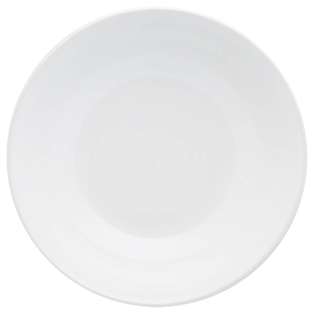 Jogo Pratos Rasos Fundos e Sobremesa 24 Peças Unni White Oxford® Cerâmica