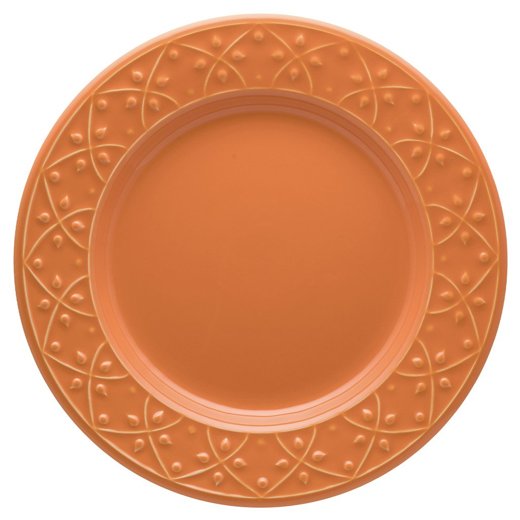 Jogo Pratos Rasos e Fundos 8 Peças Mendi Sunset Oxford® Cerâmica