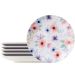 Jogo Pratos Sobremesa Lanche 4 Pessoas 4 Pçs Floratta 21cm
