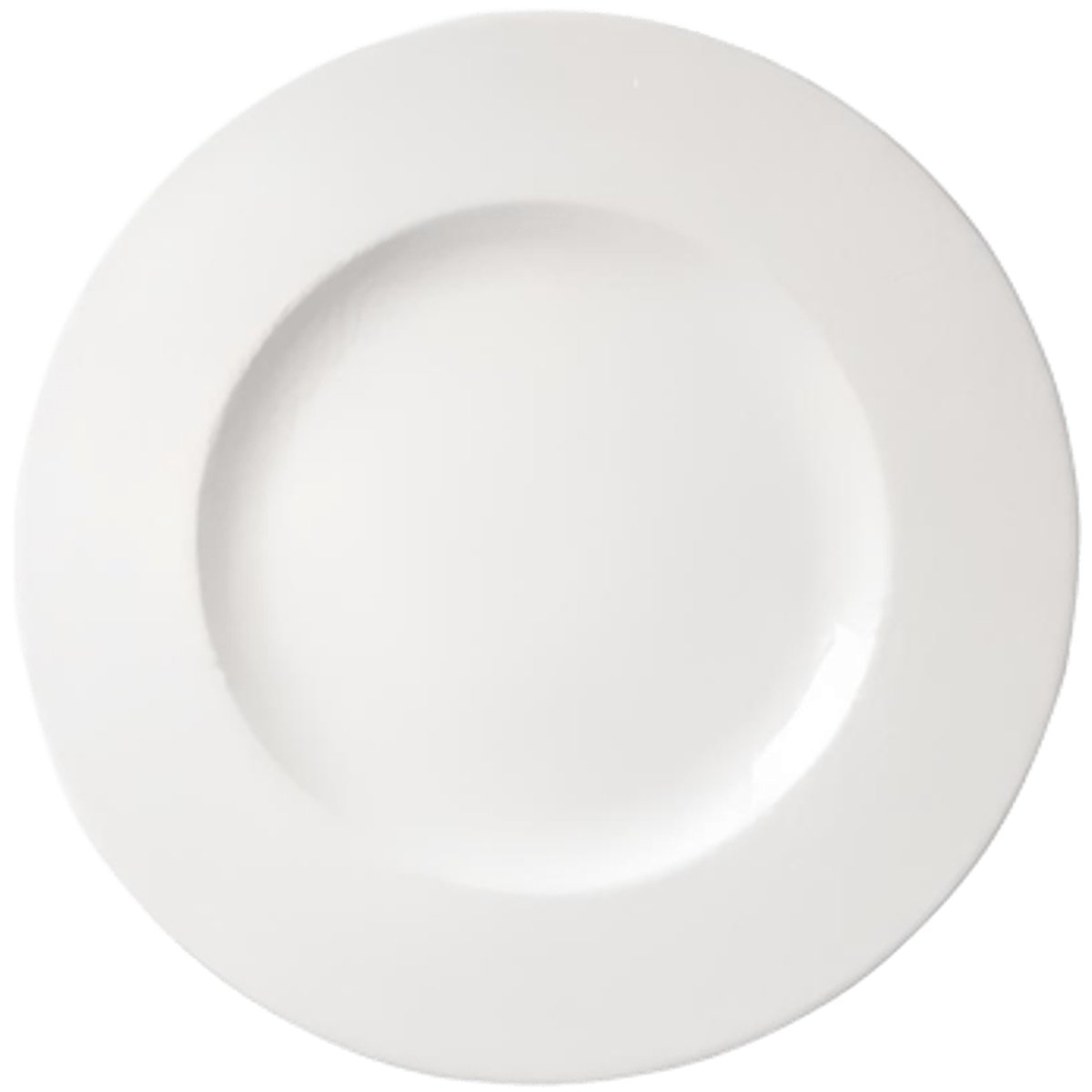 Jogo Pratos Sobremesa Lanche 4 Pessoas 4Pçs Aba Larga 21cm