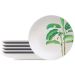 Jogo Pratos Sobremesa Lanche 8 Pessoas 8Pçs Graziela 19cm