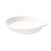 Kit 02 Travessas Melamina Oval Branca 1Litro