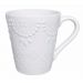 Kit 10 Canecas Dalas Branco Oxford® Cerâmica 280ml