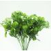 Kit 10 Plantas Kalanchoe Artificial Flores Verde Jardim 30cm