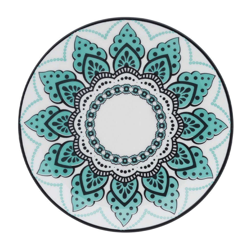 Kit 10 Pratos de Sobremesa Coup Serene Oxford® Porcelana 21cm