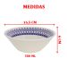Kit 10 Tigela Saladeira Bowl Conic Grécia Recipiente 500ml